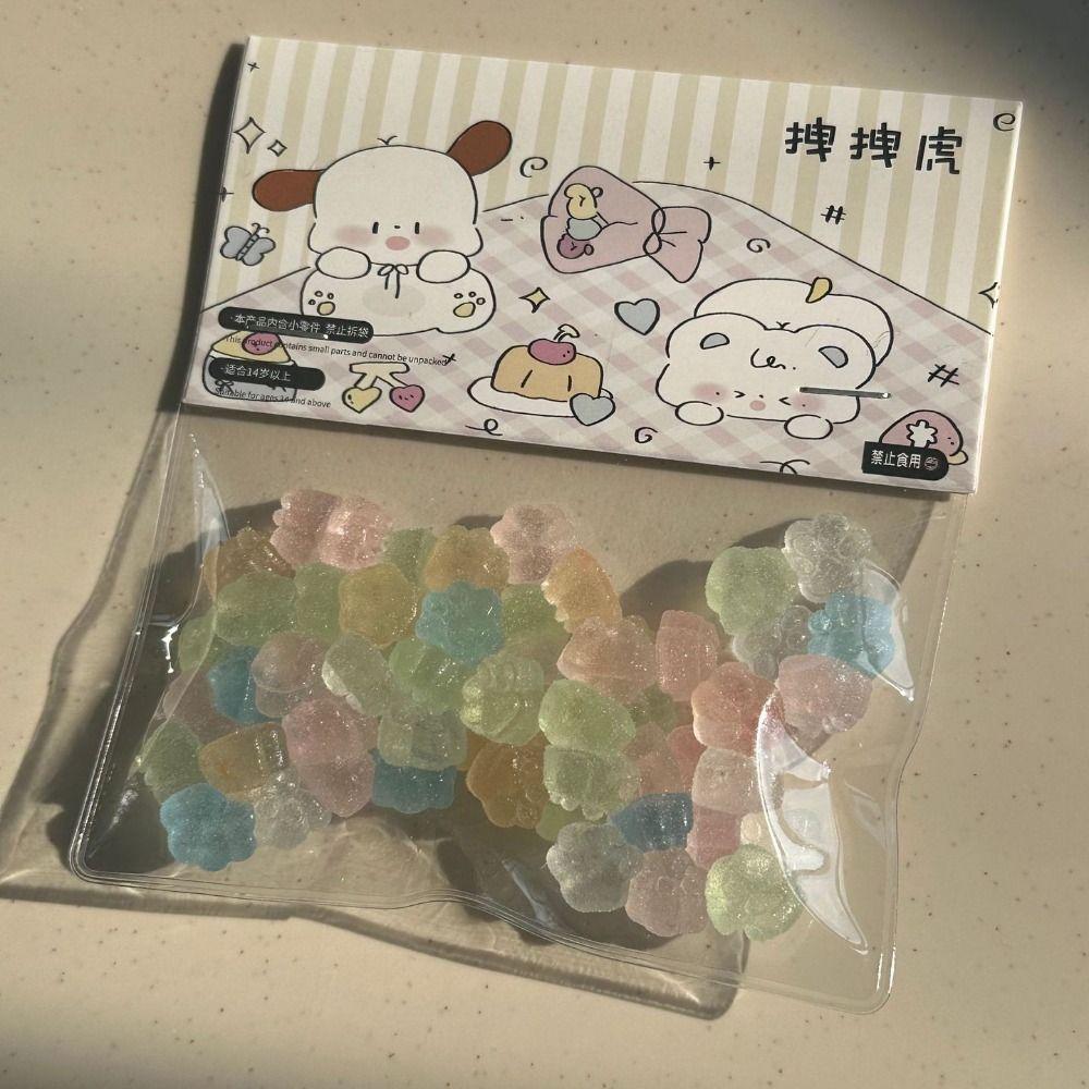 50pcs Soft Cat Paw Fidget Toy Kneading Cat Paw Pinch Toy Cat Paw Squeeze Toy Kids Tricky Doll