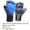 Men Gloves Thick Anti-slip Half Finger Shock-absorbing Gloves Mittens for Gym