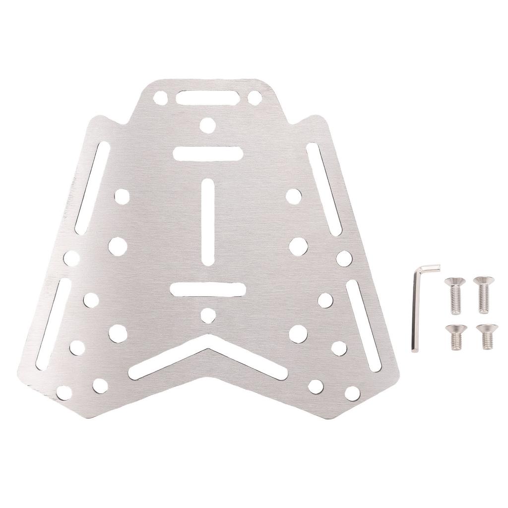 Мотоциклетный задний багажник из нержавеющей стали, багажная полка для хвоста, держатель для кофра, кронштейн поддержки, замена для Zontes