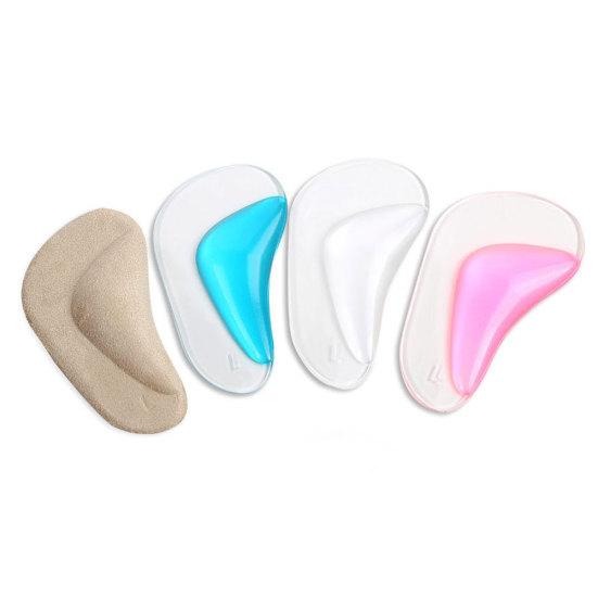 DYS 1 пара амортизирующих силиконовых ортопедических стельок для поддержки свода стопы, подушечек для обуви