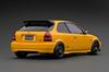 Модель для сборки Honda Civic Type R (ЕК9), Желтый, 1/18 Готовая модель, IG2676