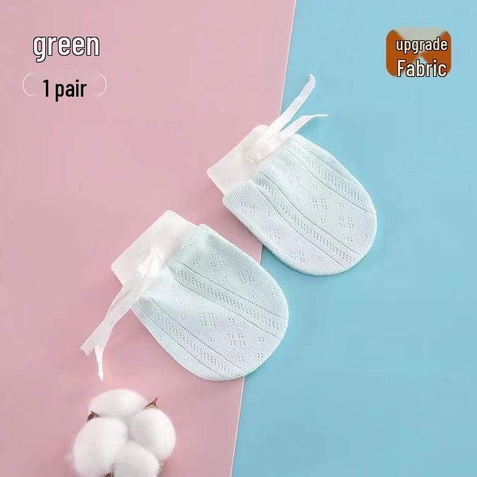 Осенне-зимние варежки и носки для новорожденных против царапин