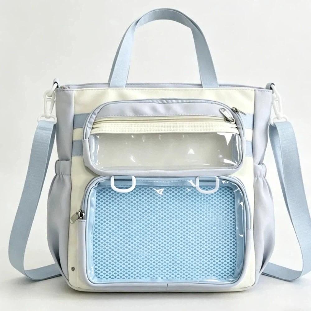 Multi-color Shoulder Bag Cream Color Crossbody Bag Fashionable Portable Tote Bag Women