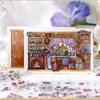 Multicolor Scene Sticker Postcard DIY Scene Sticker Set Landscape Making Decal  Scrapbooking