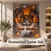 Tapestry Custom Name Text, Wall Hanging Tapestry Home Room DecorWolverhampton Wanderers Football