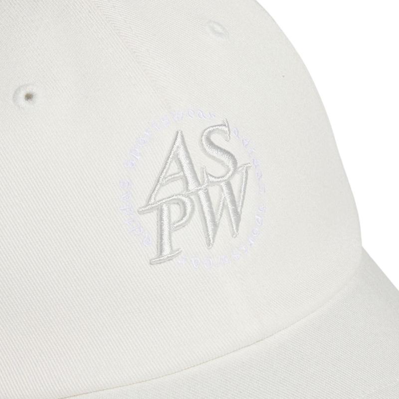 Adidas Cotton Baseball Caps Unisex White Adidas JF1201
