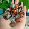 Natural Irregular Polished Palm Stone Smooth Agate Stone for Gift Sardonyx Tumbled Crystal Healing Stone