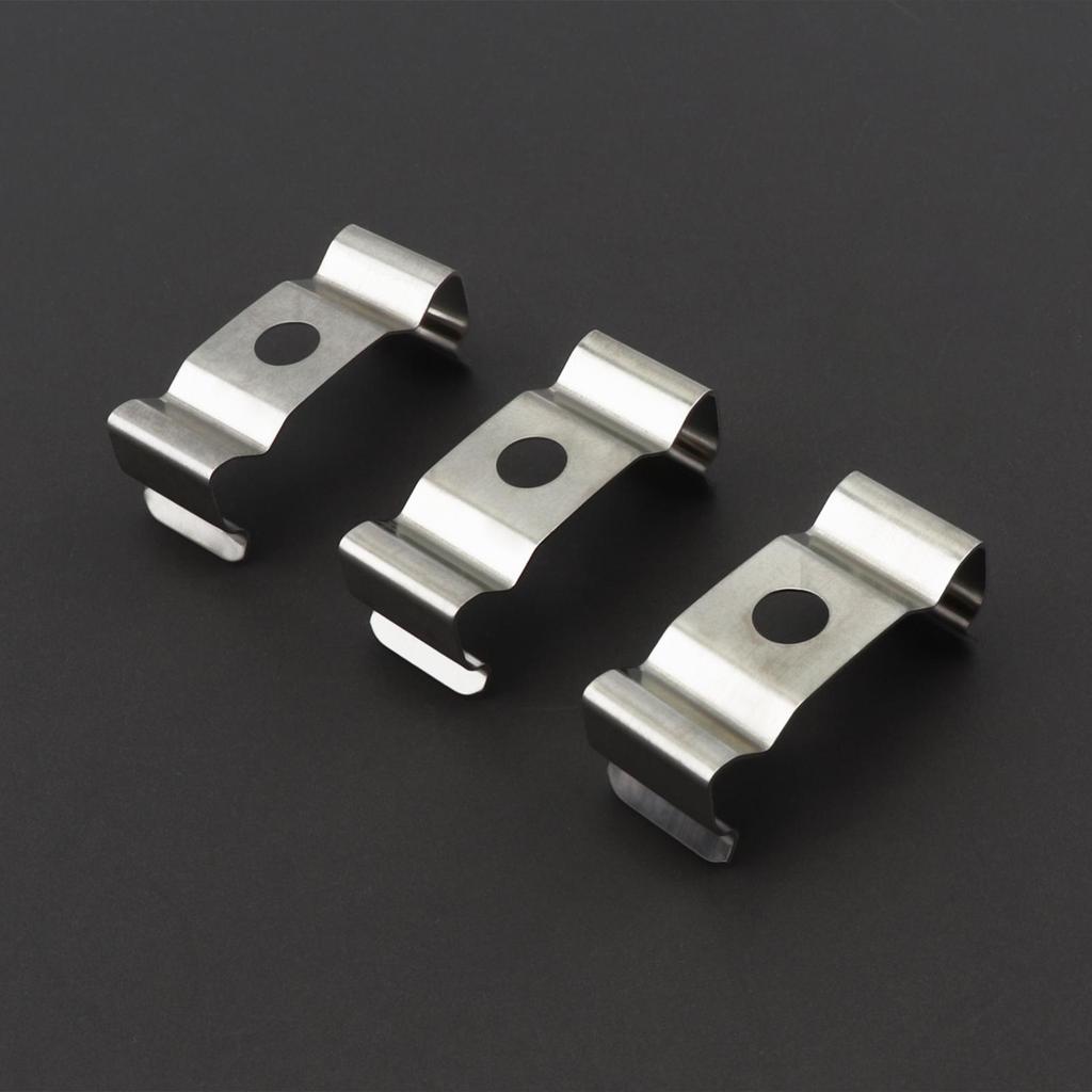 50pcs T5 Clips Holder Bracket for Lamp Socket /Ceiling Lamp / Light Fixture Accessories for for Home Electric Appliance Tools