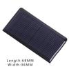 1 шт. солнечная панель 5 В 60 мА для мини-солнечной панели для зарядки и выработки электроэнергии