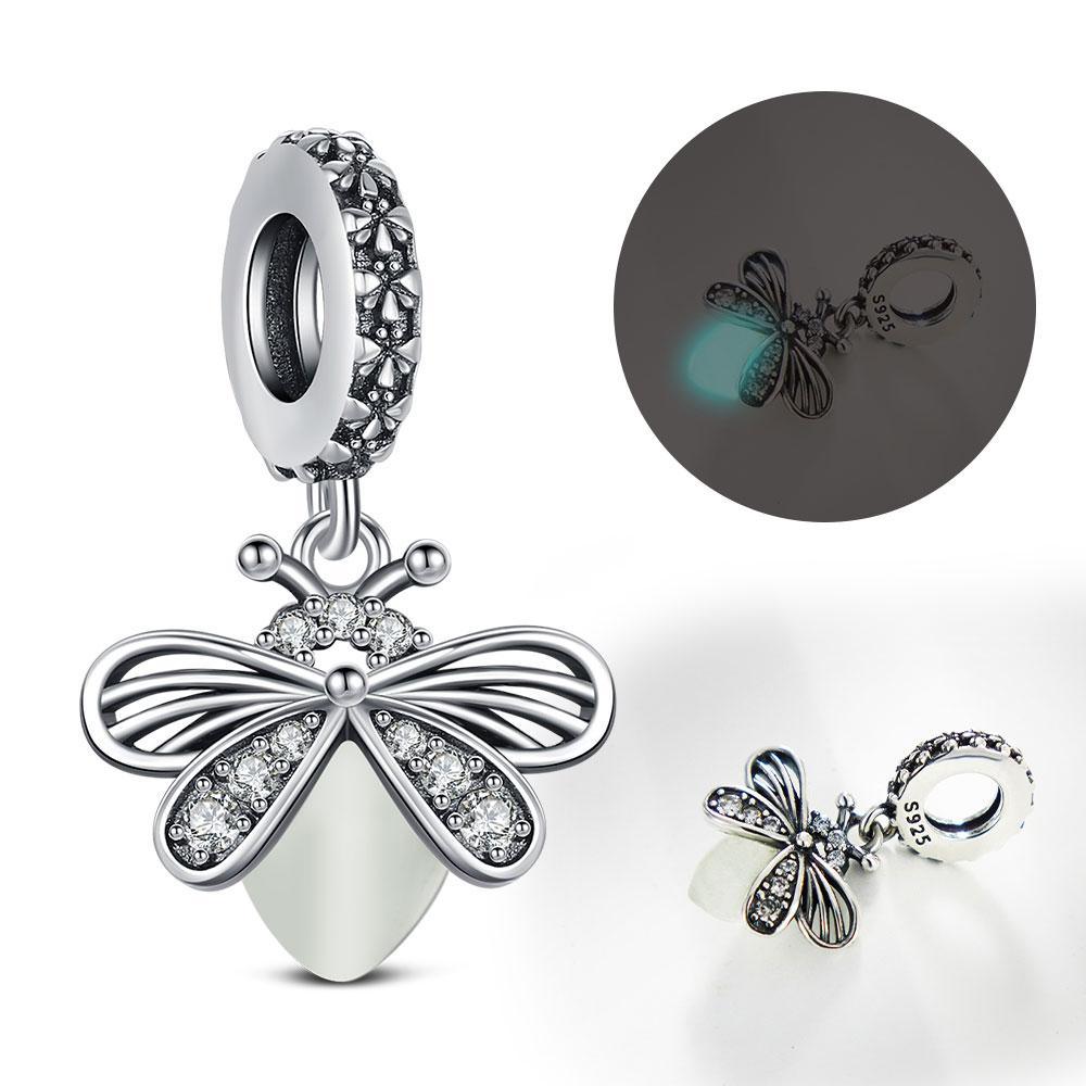 925 Silver Robot Charms Pendant sea turtle Moon Bead Fit Bracelet For Women DIY Fashion Jewelry Elegant Gift