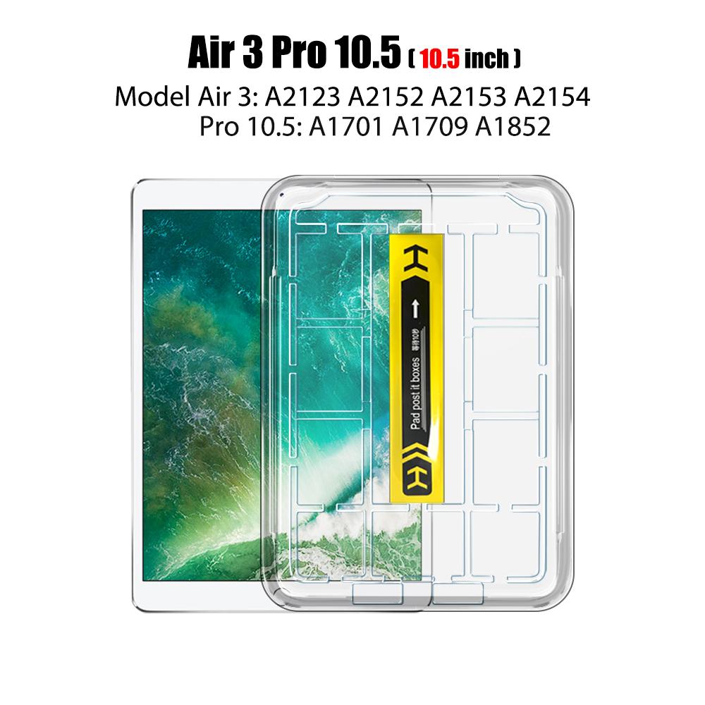 Tempered Glass Screen Protector for iPad Air 11 13 M4 M3 M2 Pro 11 13 M5 12.9 11th A16 10th 9th 8th 7th Air 5 4 3 10.2 10.5