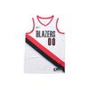 Быстросохнущая майка Swingman в полоску Color Clash НБА, Portland Trail Blazers, Кармело Энтони Но. 00, сезон 2020, мужские трикотажные изделия белого цвета CW3607-100