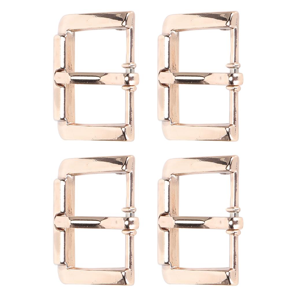 Belt Buckle Single Prong for Leather Strap Windbreaker Replacement DIY Accessories 20mmGold