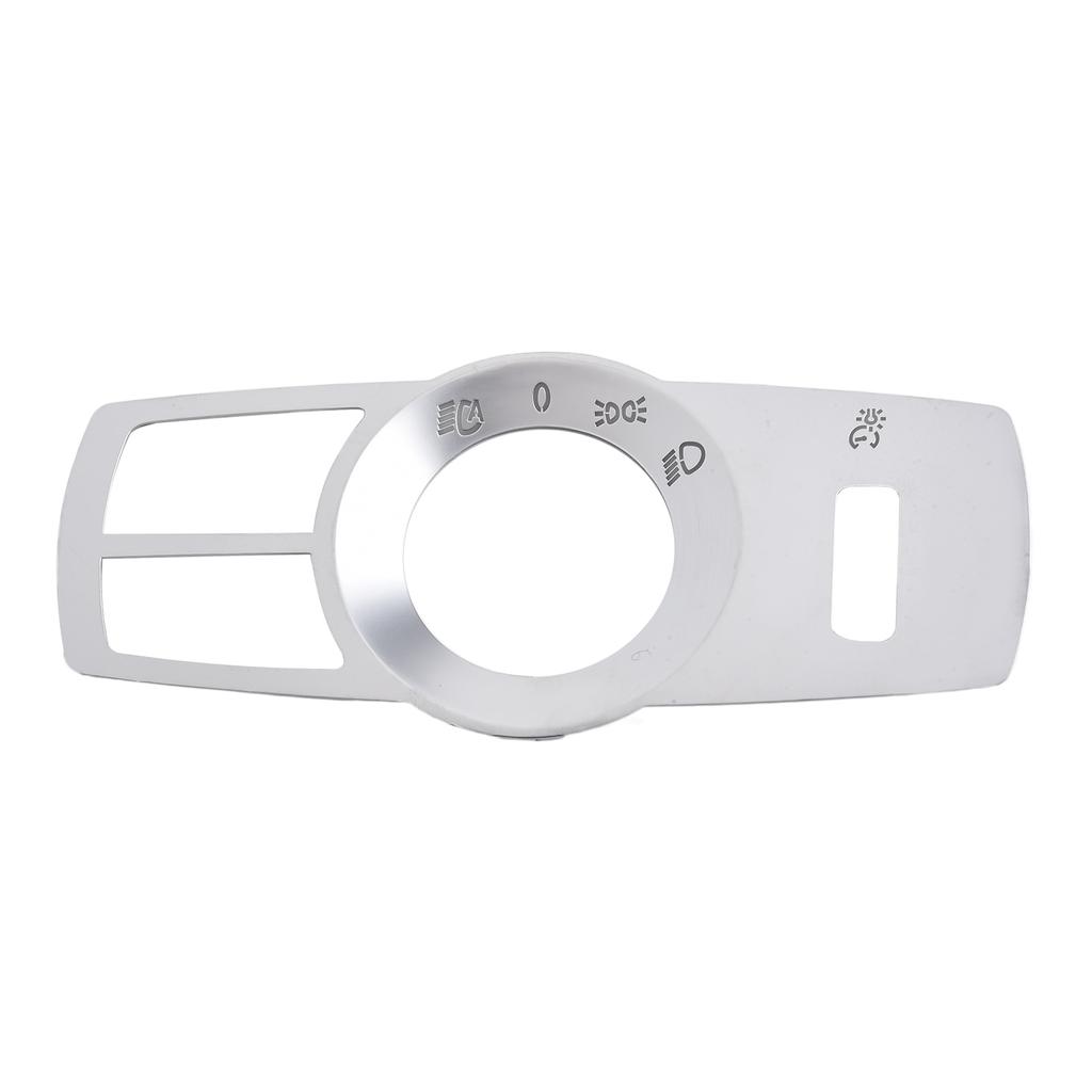 *Хромированный АБС-пластик: Эта отделка кнопки переключателя панели фар для BMW имеет хромированное покрытие из ABS, что обеспечивает долговечность