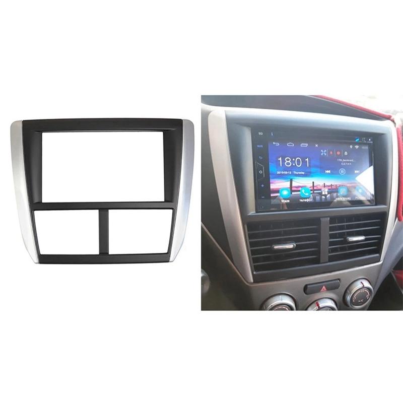 Лицевая панель для автомагнитолы Subaru Forester Impreza 2007-2012, адаптер для установки DVD-стереосистемы, монтажная панель на приборную панель