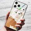 Cartoon Patterns Case For iPhone 17 Pro Plus Capa 17 Pro Max Bumper Luxury Tempered Glass Hard Back Cover iPhone17 Air Funda