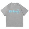Lucky TalisUnisex Round Neck Tshirt Spoon Album Grey Unisexs and Womens Clothing Harajuku Cotton Womens Casual Y2K Tshirt