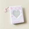 Heart Hollow Photocard Binder for Idol Photos Water Resistant Collector Book