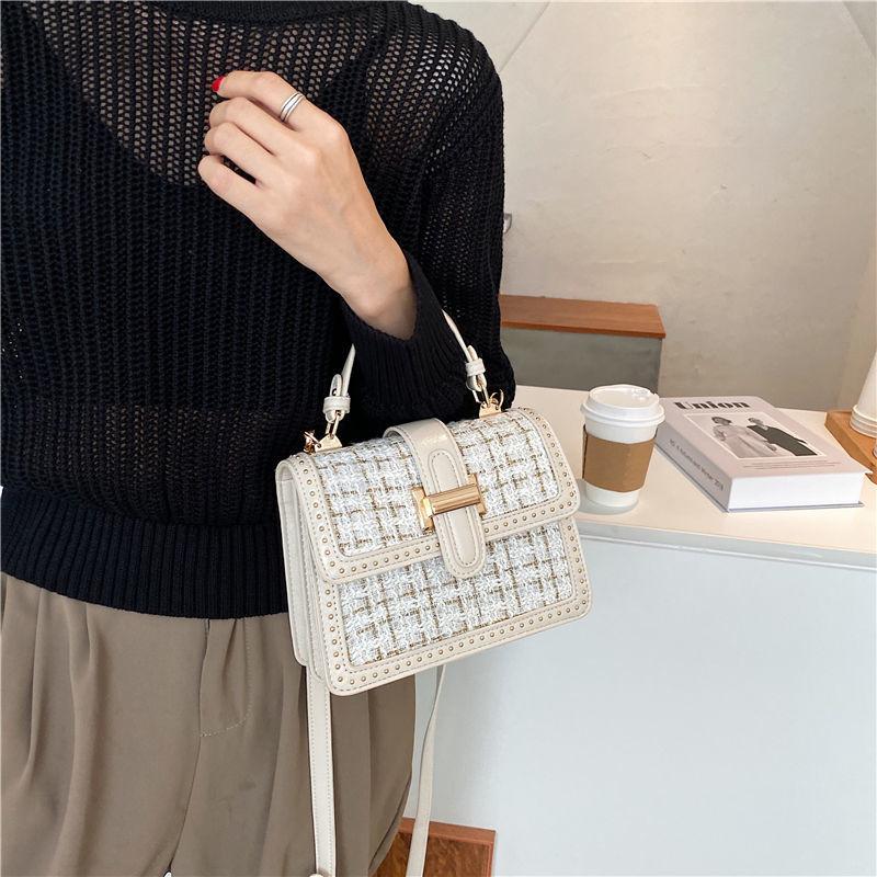 Niche Light Luxury Small Fragrant Style Women's Armpit Bag Senior Sense of Mini Crossbody Bag Simple Versatile Casual Paragraph Shoulder Bags
