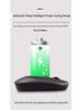 Перезаряжаемая Bluetooth-мышь с двойным режимом для планшета и ноутбука: Беспроводная связь 2,4 ГГц для офиса и дома