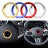BBJU3 Car Styling Steering Wheel Logo Badge Stickers For BMW 1 2 3 5 Series 2011-2021 M3 M5 E36 E46 E60 E90 E92 F30 F31 F25 X1 F48 X3