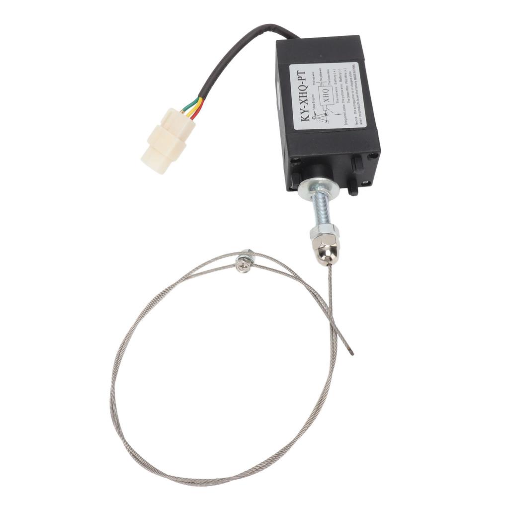 Устройство глушения двигателя 24 В АБС Нержавеющая сталь Соленоидный клапан глушения генератора для замены