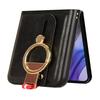 For Motorola Razr 60 Case Wristband Kickstand Leather+PC+TPU Phone Cover with Bottle Opener
