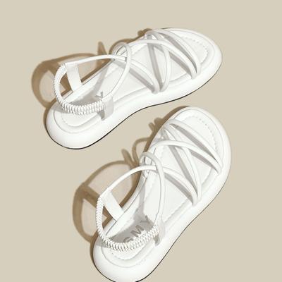 Мода Сандалии на толстой подошве Женские 2024 Новые Летние Сандалии на мягкой подошве на платформе Повседневные Римские сандалии Маленькая женская обувь Sandalias Mujer Sandal