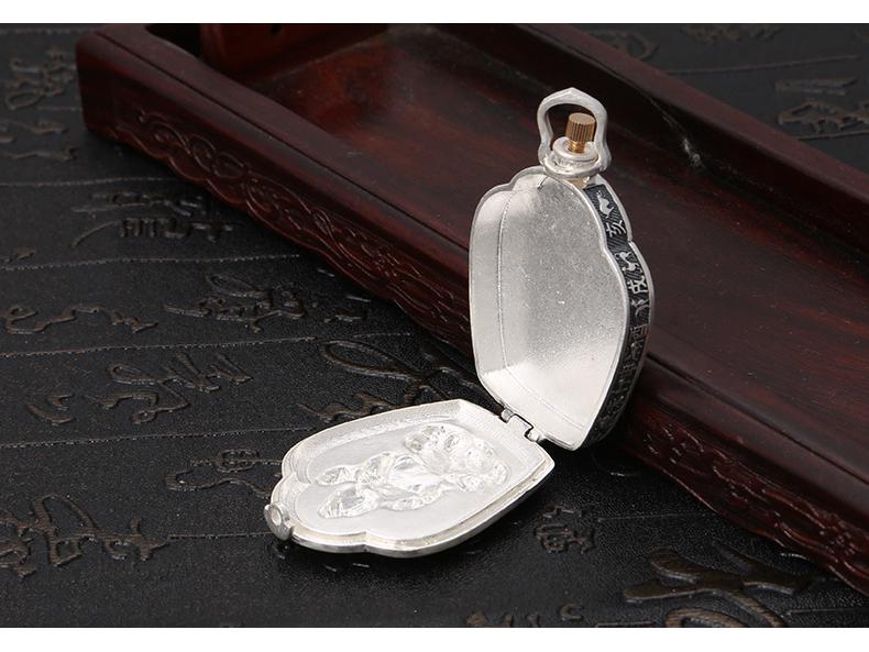 S925 Sterling Silver Zodiac Buddha & Guardian Deities Openable Pendant