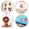 10/30/50PCS Cartoon Funny Cat Meme Transparent Sticker DIY Phone Laptop Luggage Skateboard Graffiti Decals For Gift Kids Sticker