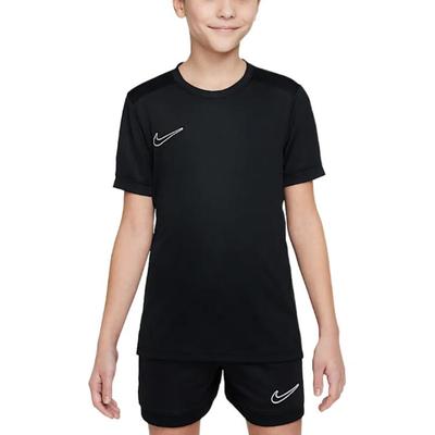 Nike Академическая футболка Dri Fit Черный/Черный/Белый/Белый Унисекс HJ3716-010