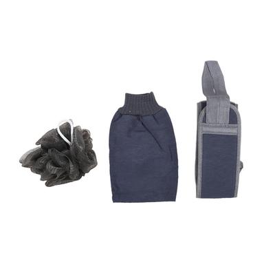 3 шт./компл. отшелушивающее полотенце-скраб губка для глубокой очистки шарик для ванны массажное полотенце для тела для мужчин и женщин банные принадлежности