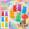 Inflatable Candy Bear Toy PVC Transparent Color Indoor Decoration