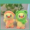And Cozy Fun Hatwearing Plush Duck Keychain Collectible Doll In Bright Color Variants