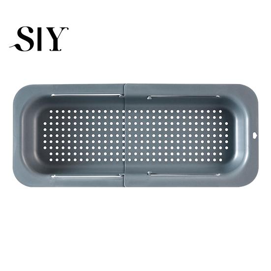 Adjustable Sink Strainer Retractable Drain Basket Over The Multifunctional Grade PP Extendable Fruit Space-saving Colander Vegetable Washing