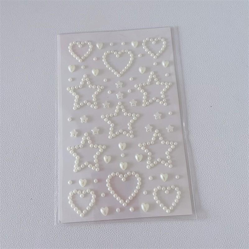 Colored Self-adhesive Rhinestones Sticker Children's Stage Show DIY Face Eye Decoration Acrylic Crystal Diamond Tattoo Sticker