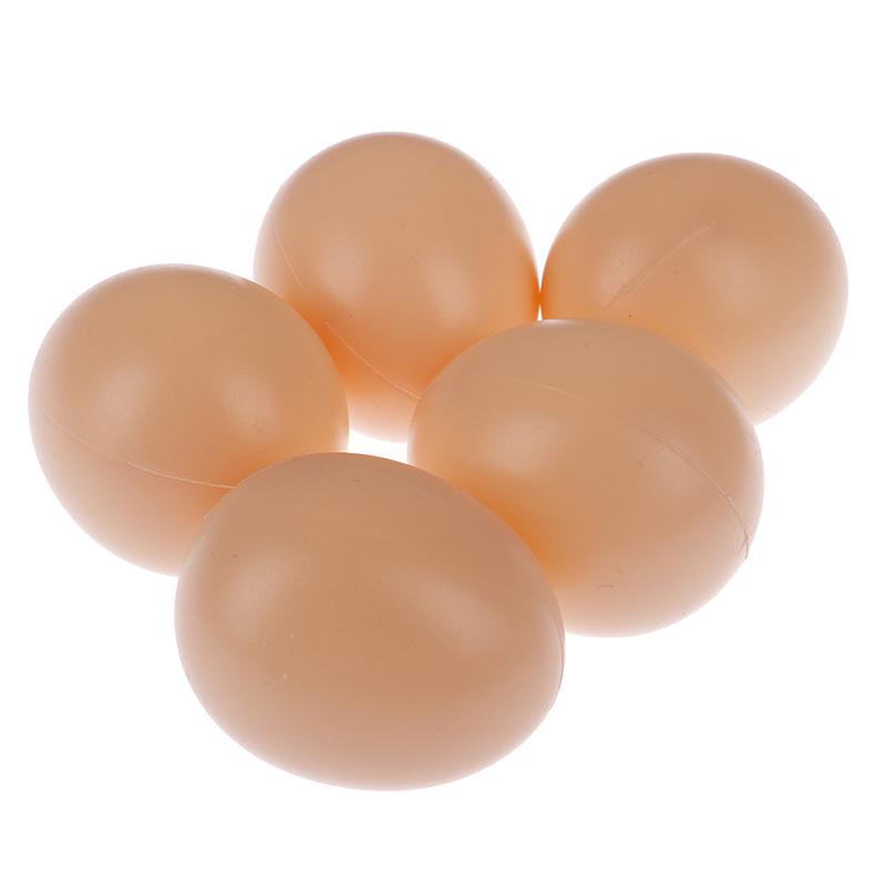 5 шт., поддельные яйца-пустышки, курица, птица, курица, шутка, пластиковые яйца, домашний декор для вечеринки