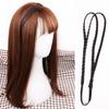Wig Twist Headband 4 colors Headwear Wig Headband Double Braided Braided Hair Band Synthetic Wig