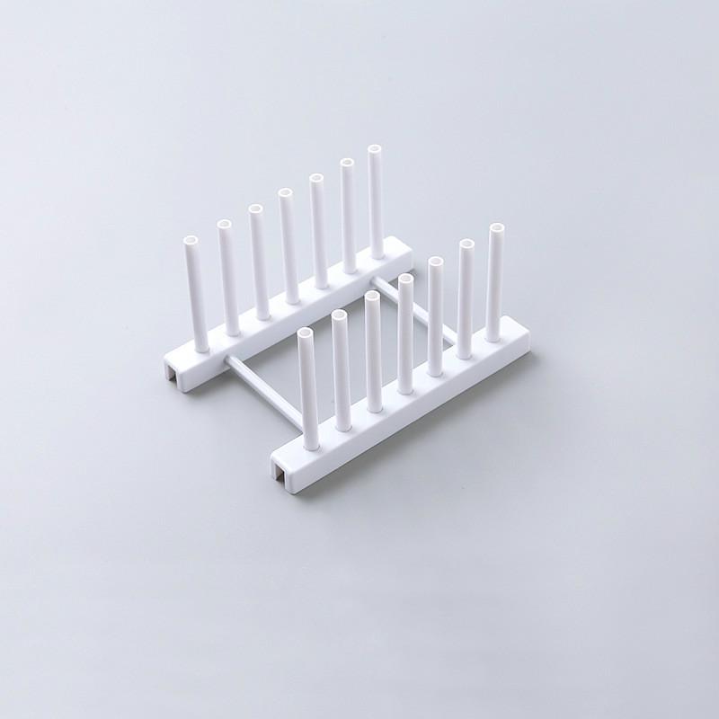 Plastic Dish Rack Dish Rack Dish Rack Pot Lid Shelf Kitchenware Storage Rack Drain Rack Shelves