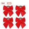 Christmas Bow Decorative Hanging Ornament for Tree Wedding and Party Decorations Perfect for Holiday and Hotel Displays
