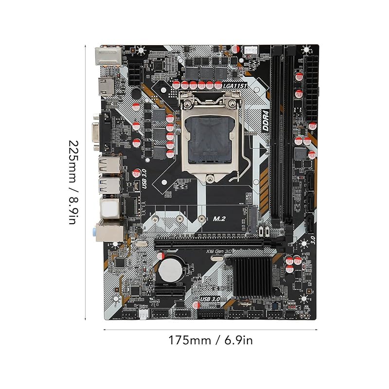 B365 gaming motherboard dual channel DDR4 desktop motherboard, LGA 1151 for ATX motherboard 6 7 8 9 generation I3 I5 I7 Celeron