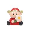 Resin  Crafts Chinese God of Wealth Figurine Cartoon New Year Car Ornaments  Car Ornaments