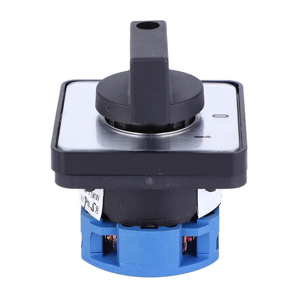 AC 660V 20A 2‑Position 4 Terminals Locking Type Changeover Selector Control Switch