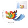 Chinese New Year Dragon Dance Decoration Paper Dancing Dragon Chinese Wedding Hand Held Toys 3D Paper Dragon Photo Props