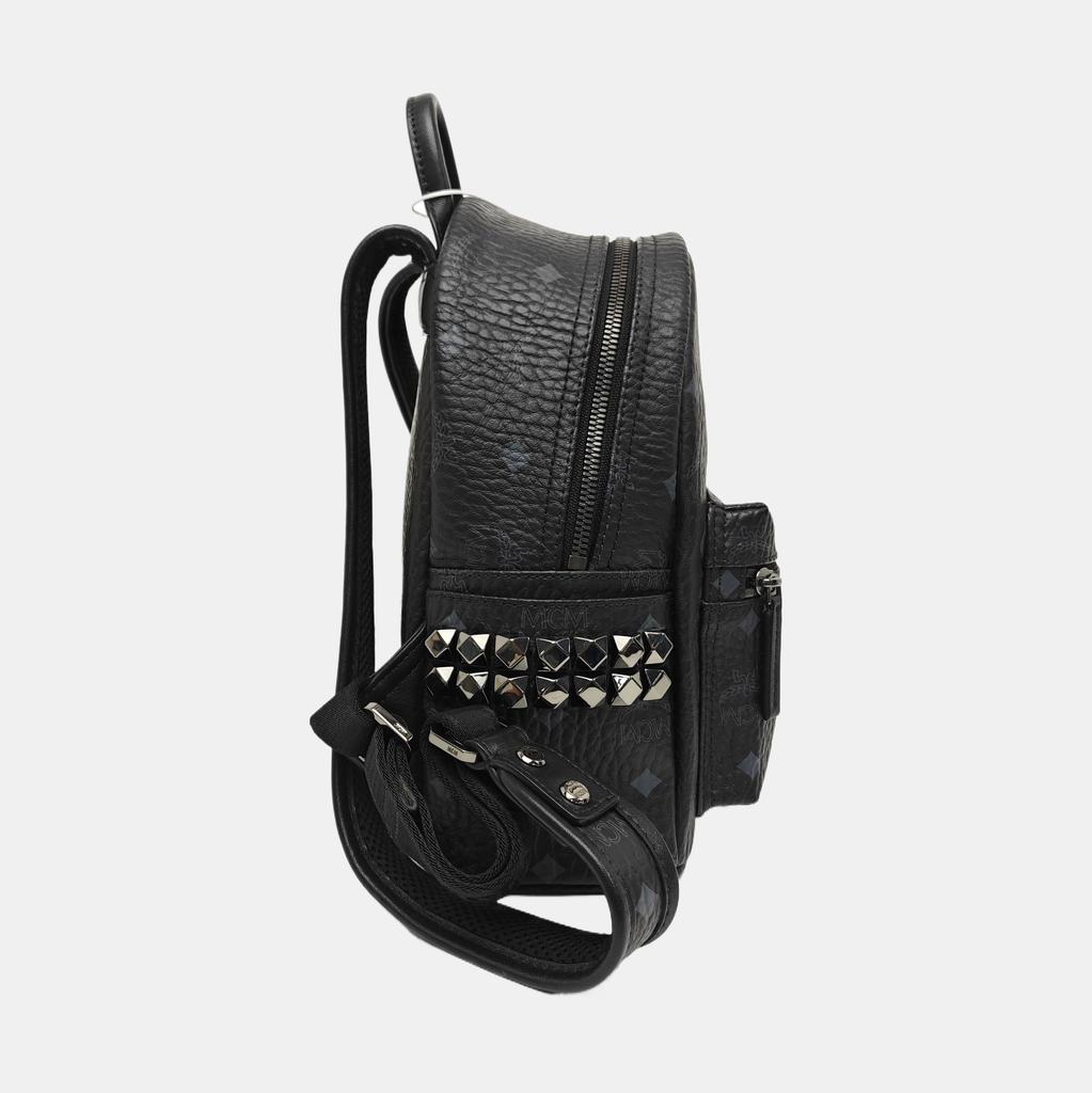 [Pre-Owned] Stark Visetos Classic Double-Sided Studded Handheld Shoulder Crossbody Backpack - Excellent #1MR8IUG