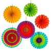 Party Decor Birthday Decor Supplies Tissue Paper Flower Paper Crafts Wedding Fans Paper Fan Flowers