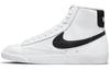 Кроссовки Blazer Mid 77 Next Nature Белый Черный Женские DO1344-101