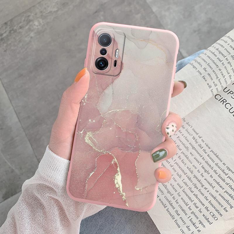 Marble Pattern Phone Case For Xiaomi 11T Pro Mi11T Pro Protective Cover Case Soft Silicone Funda For Xiaomi Mi 12T 13T TPU Coque