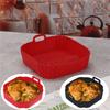 Pan Lining Stanleys Cup Chicken Air Fryers Home Pans Silicone Air Fryer Molds Air Fryer Kitchen Utensils Pot Pizza Dining Basket