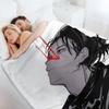Плед Bloody Choso, теплый для зимы, очень большой, декоративный для диванов, персонализированный подарочный плед.